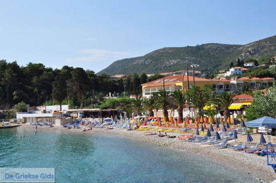 Samos stad strand